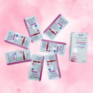 女用威而鋼 Lovegra果凍 女性助情  1盒7小包 玫瑰口味
